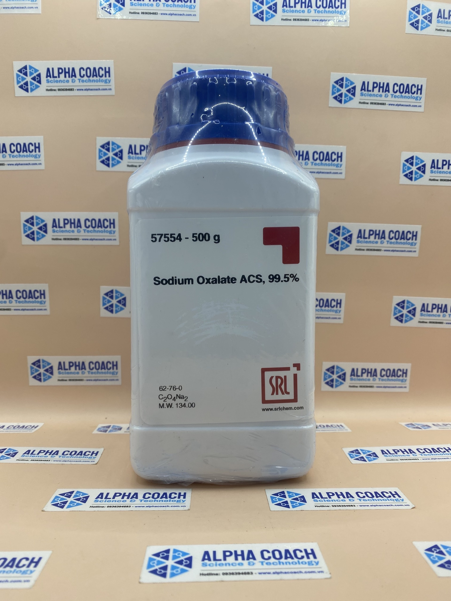 Hoá chất Sodium Oxalate ACS, 99.5%, lọ 500g, hãng SRL, Ấn Độ